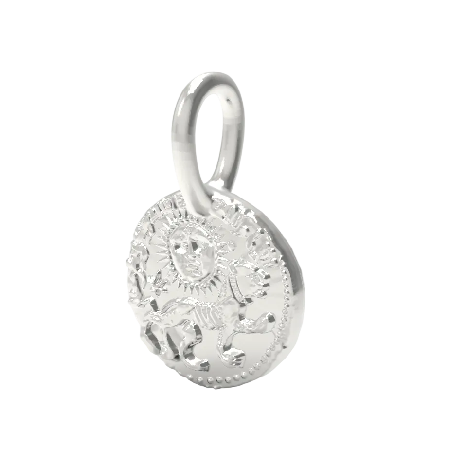 Strength Pendant -Sterling Silver