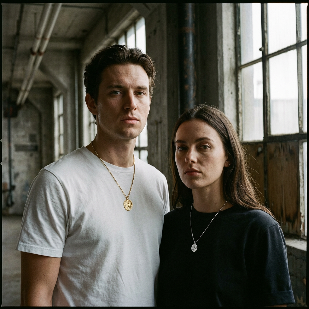 Strength Pendant -Sterling Silver